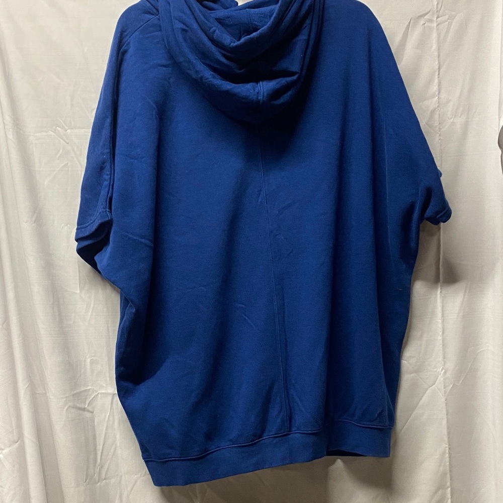 Nike Women's Blue Hoodie with Logo - Picture 4 of 5